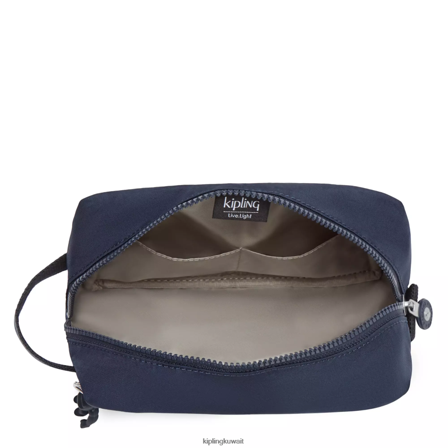 Kipling حقيبة أدوات الزينة الصغيرة باراك نحيف بلو بلو ZR2RH527 الحقائب