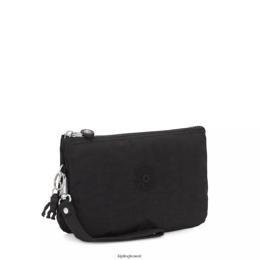 Kipling إبداع معصم كبير جدًا نحيف نوير أسود ZR2RH541 محافظ ومعصم