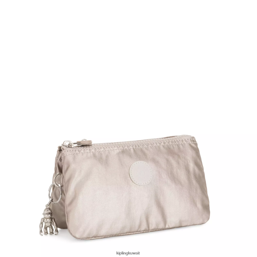 Kipling الإبداع الحقيبة المعدنية الكبيرة نحيف توهج معدني ZR2RH548 الحقائب