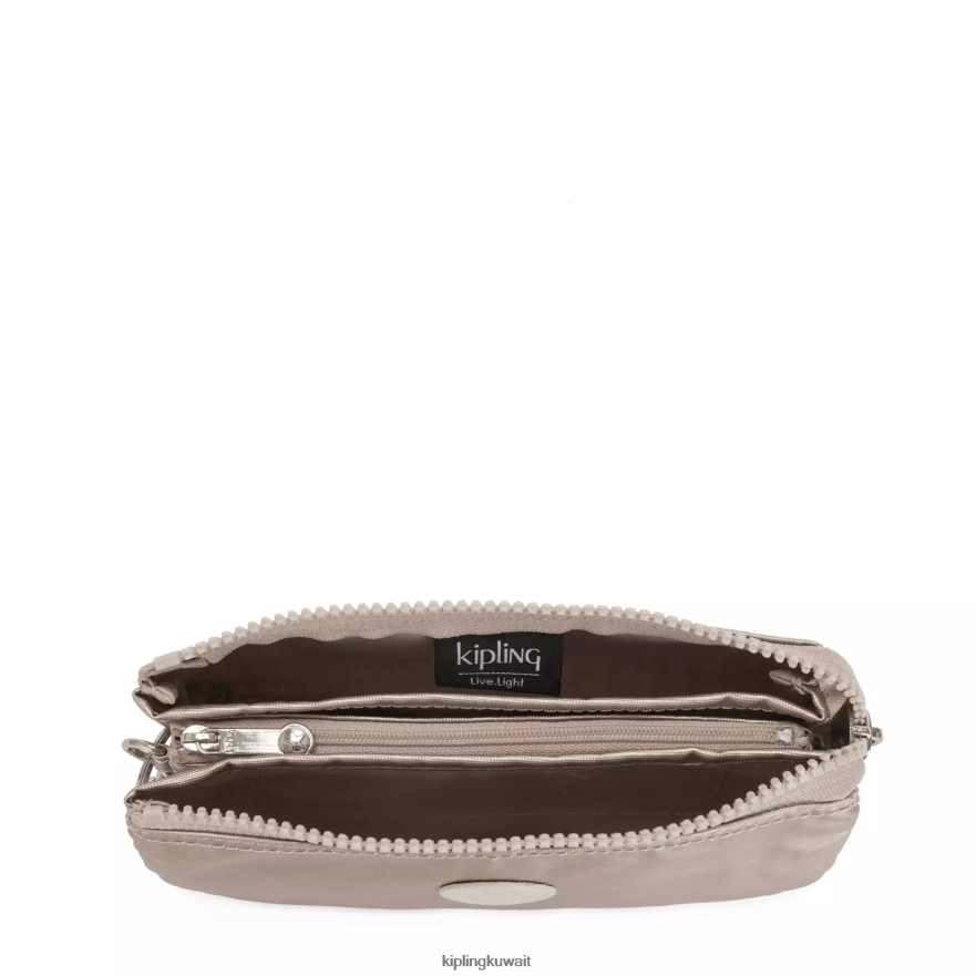 Kipling الإبداع الحقيبة المعدنية الكبيرة نحيف توهج معدني ZR2RH548 الحقائب
