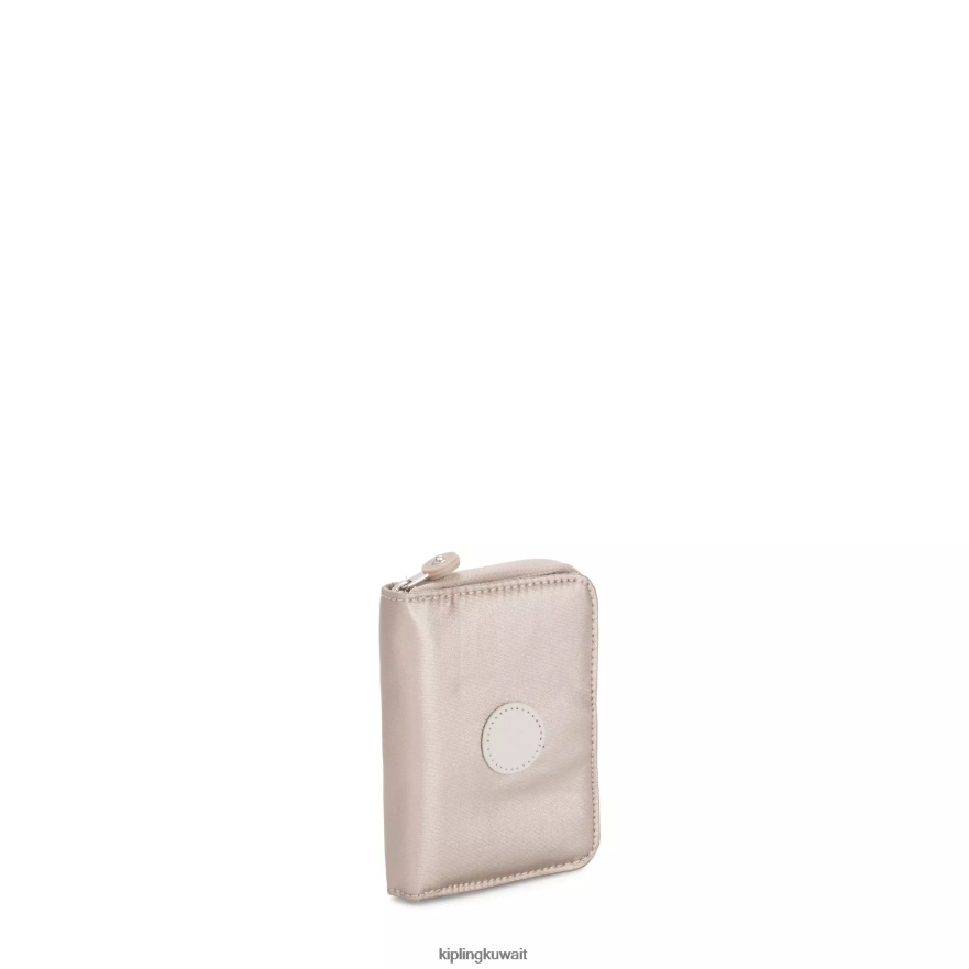 Kipling محفظة نقود صغيرة معدنية نحيف توهج معدني ZR2RH552 محافظ ومعصم