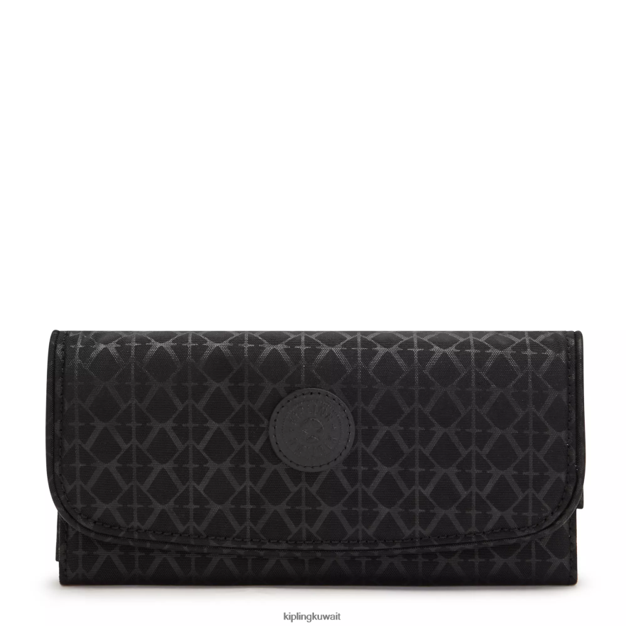 Kipling محفظة موني لاند مطبوعة نحيف توقيع منقوش ZR2RH553 محافظ ومعصم