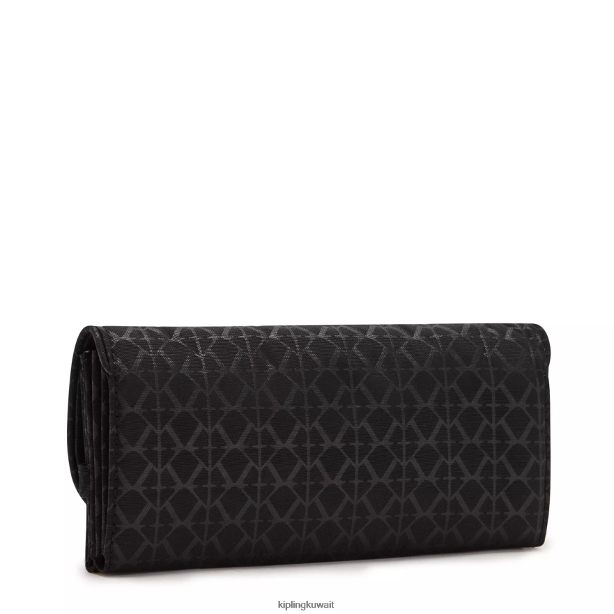 Kipling محفظة موني لاند مطبوعة نحيف توقيع منقوش ZR2RH553 محافظ ومعصم