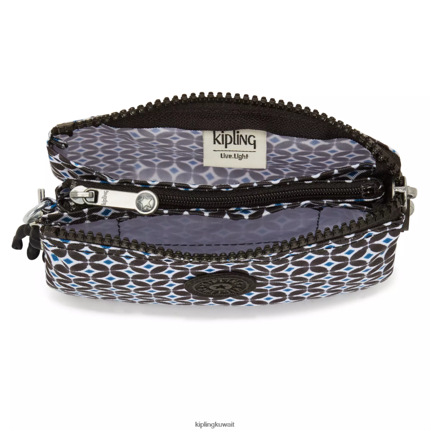 Kipling إبداع الحقيبة الصغيرة المطبوعة نحيف بلاط مسود ZR2RH557 الحقائب