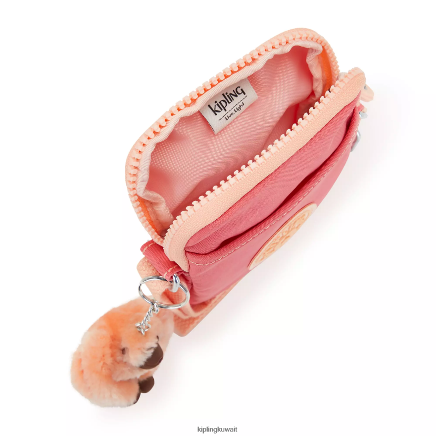Kipling حقيبة الهاتف تالي كروسبودي نحيف الفرح الوردي ZR2RH55 حقائب كروسبودي
