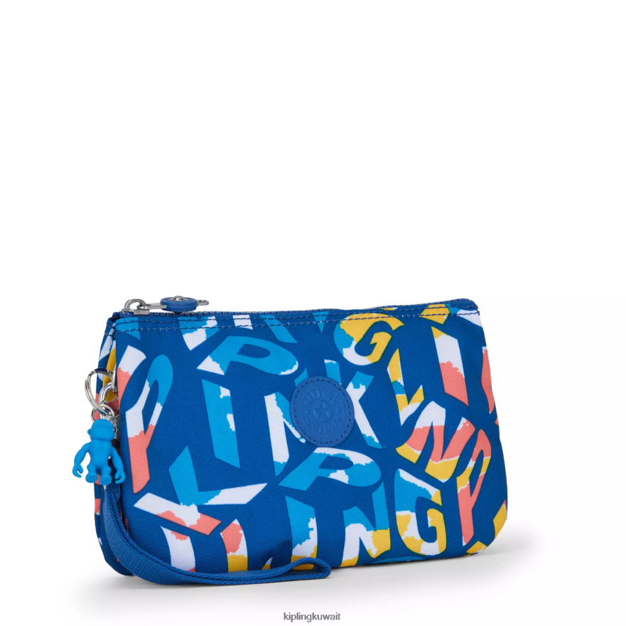 Kipling إبداع معصم مطبوع كبير جدًا نحيف نيون ZR2RH565 محافظ ومعصم