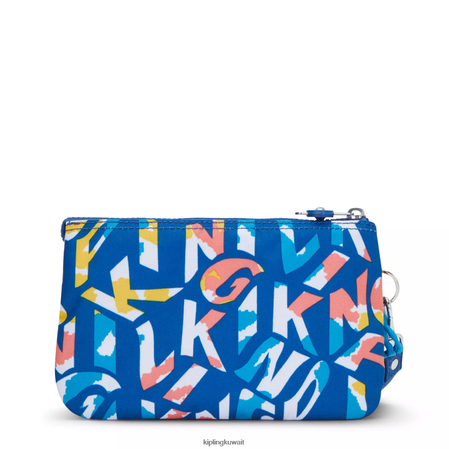 Kipling إبداع معصم مطبوع كبير جدًا نحيف نيون ZR2RH565 محافظ ومعصم
