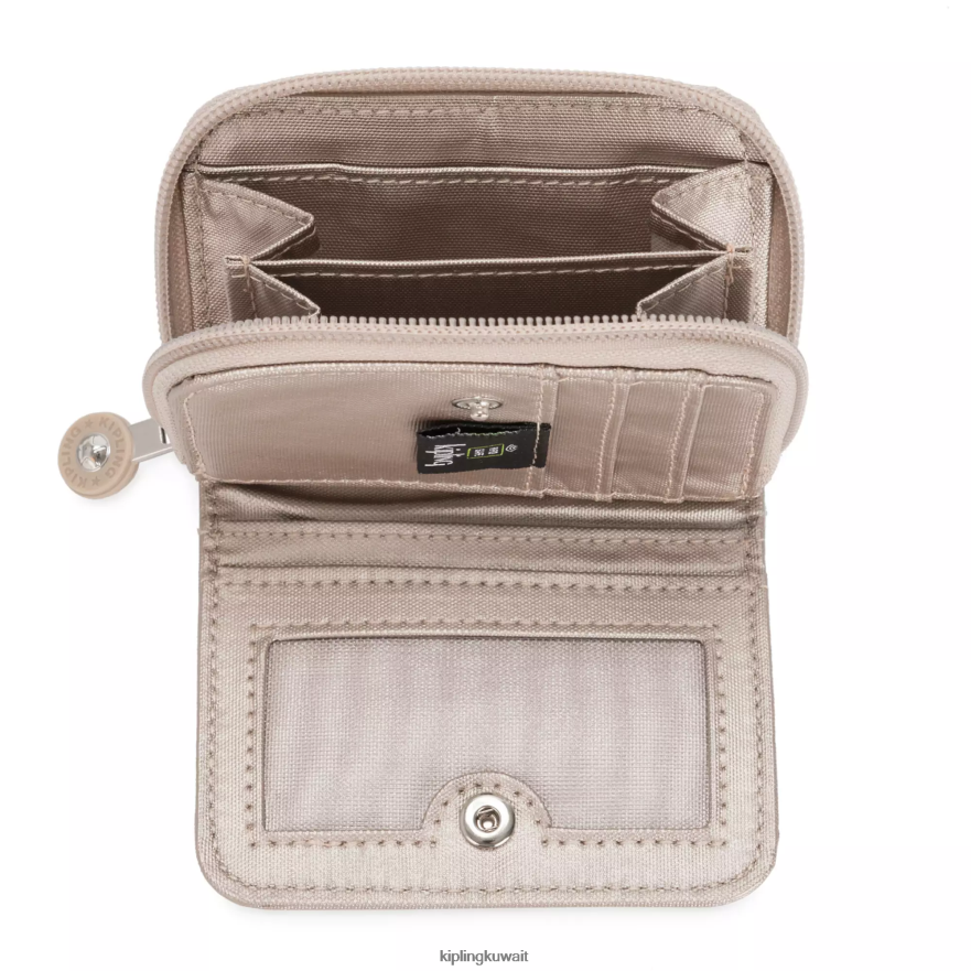Kipling قمم المحفظة المعدنية نحيف توهج معدني ZR2RH567 محافظ ومعصم