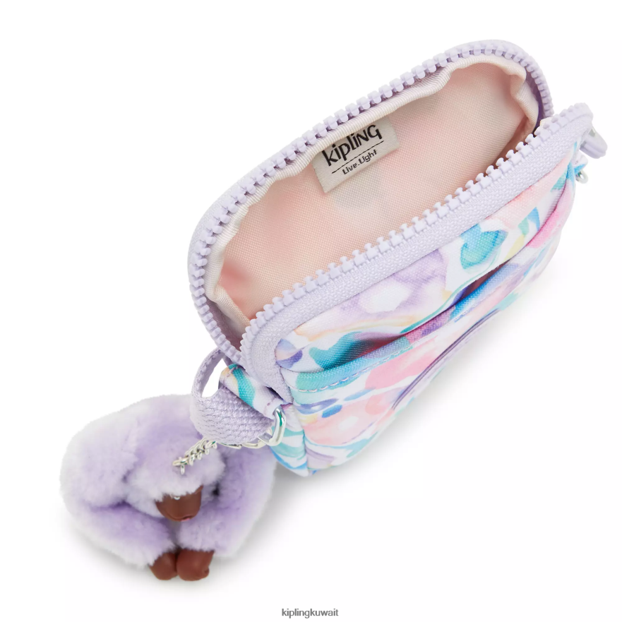 Kipling حقيبة هاتف كروسبودي مطبوعة نحيف زهور أكوا ZR2RH57 حقائب كروسبودي