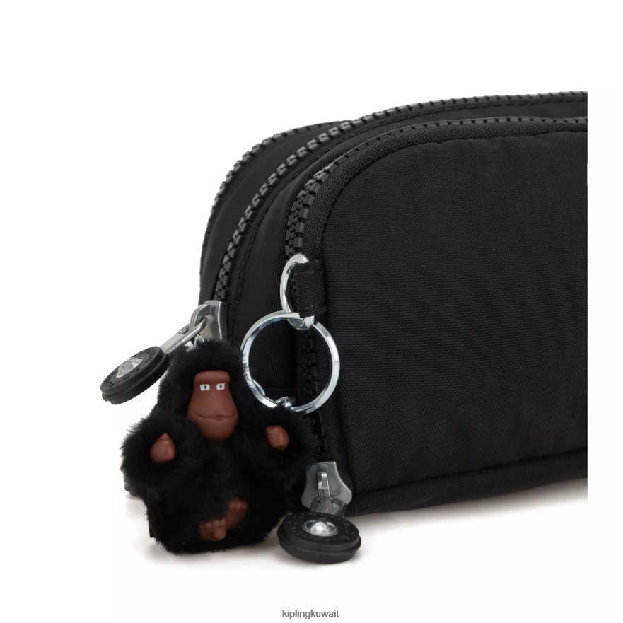 Kipling مقلمة جيتروي نحيف أسود قاتم ZR2RH581 أقلام وأقلام رصاص