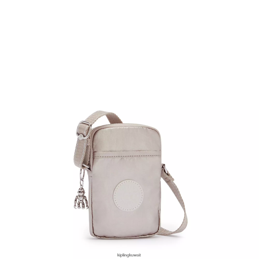 Kipling حقيبة الهاتف تالي المعدنية كروس نحيف توهج معدني ZR2RH59 حقائب كروسبودي