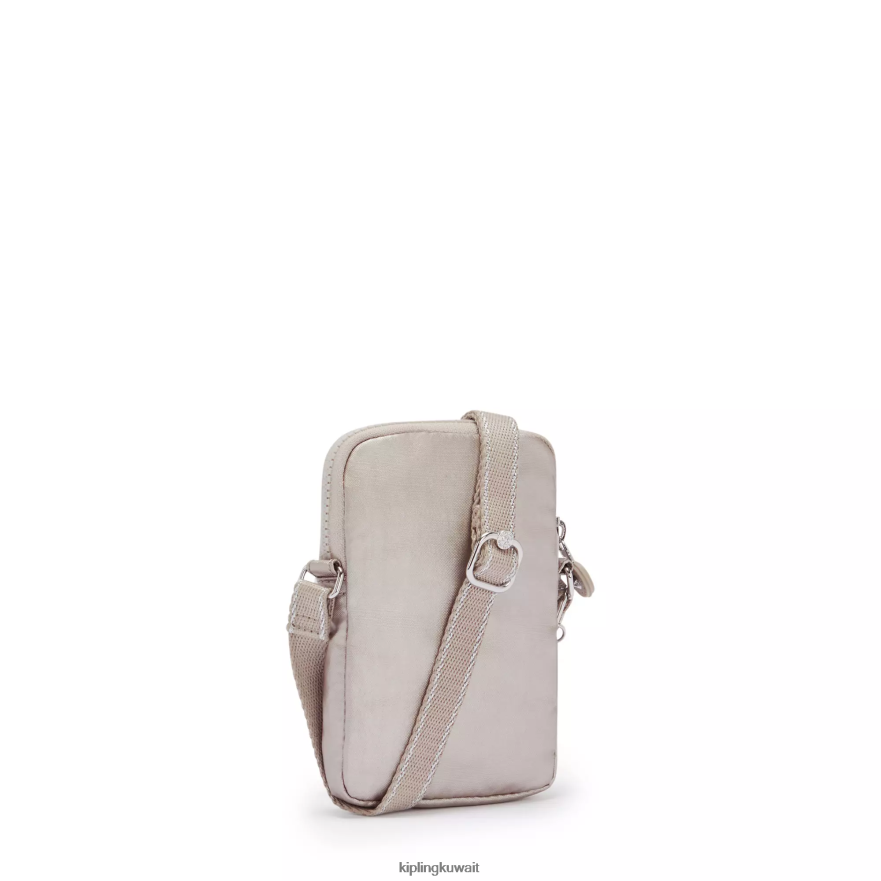 Kipling حقيبة الهاتف تالي المعدنية كروس نحيف توهج معدني ZR2RH59 حقائب كروسبودي