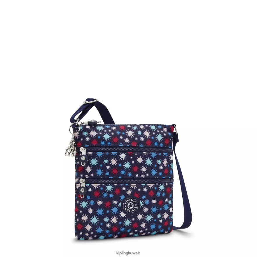 Kipling حقيبة كروس صغيرة بطبعات كيكو نحيف نجوم غير تقليدية ZR2RH5 أكياس صغيرة