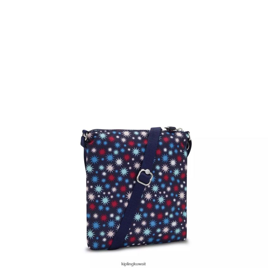 Kipling حقيبة كروس صغيرة بطبعات كيكو نحيف نجوم غير تقليدية ZR2RH5 أكياس صغيرة
