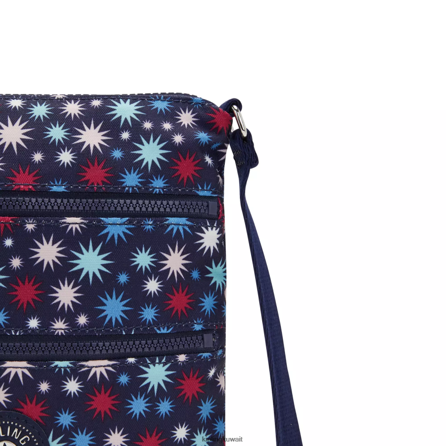 Kipling حقيبة كروس صغيرة بطبعات كيكو نحيف نجوم غير تقليدية ZR2RH5 أكياس صغيرة