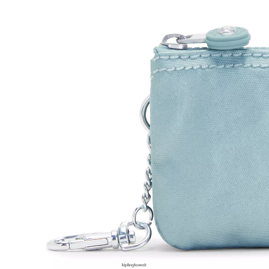 Kipling الإبداع مصغرة الحقيبة سلسلة المفاتيح المعدنية نحيف لؤلؤة تيل ميتاليك ZR2RH608 سلاسل المفاتيح