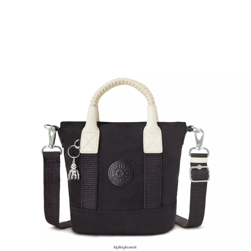 Kipling الملاك حقيبة حمل صغيرة نحيف أسود ZR2RH61 حمل الحقائب