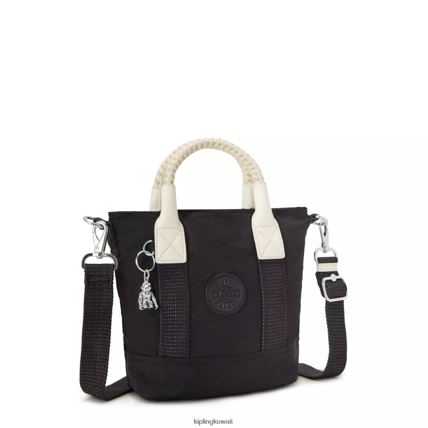 Kipling الملاك حقيبة حمل صغيرة نحيف أسود ZR2RH61 حمل الحقائب