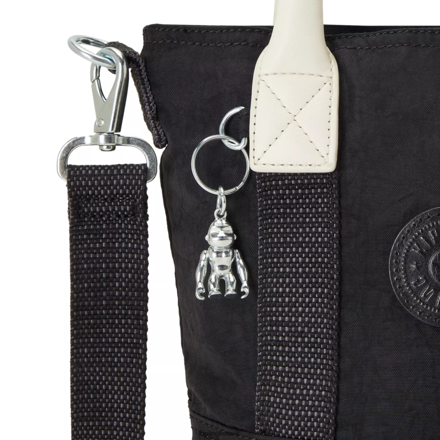 Kipling الملاك حقيبة حمل صغيرة نحيف أسود ZR2RH61 حمل الحقائب