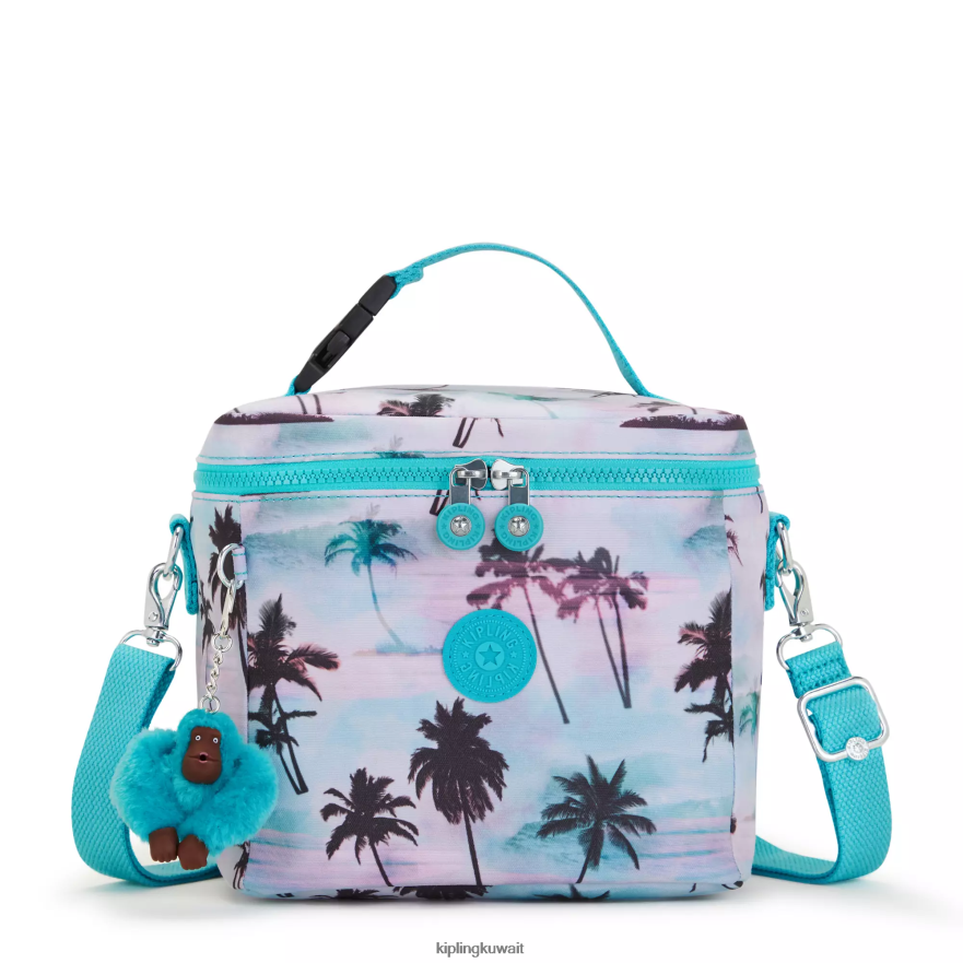 Kipling حقيبة غداء مطبوعة غراهام نحيف طباعة النخيل الظل ZR2RH623 أكياس الغداء