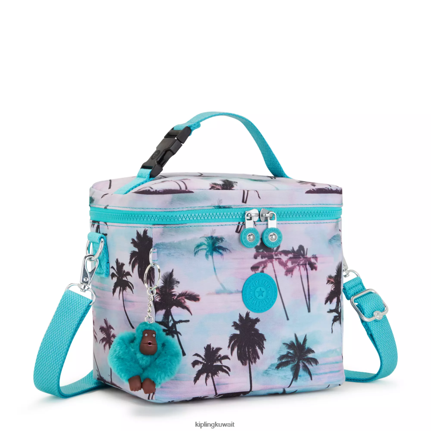 Kipling حقيبة غداء مطبوعة غراهام نحيف طباعة النخيل الظل ZR2RH623 أكياس الغداء
