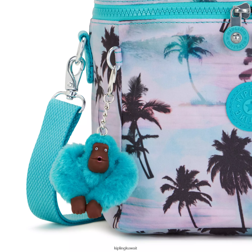Kipling حقيبة غداء مطبوعة غراهام نحيف طباعة النخيل الظل ZR2RH623 أكياس الغداء