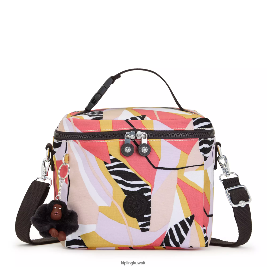 Kipling حقيبة غداء مطبوعة غراهام نحيف إجازة مجردة ZR2RH624 أكياس الغداء