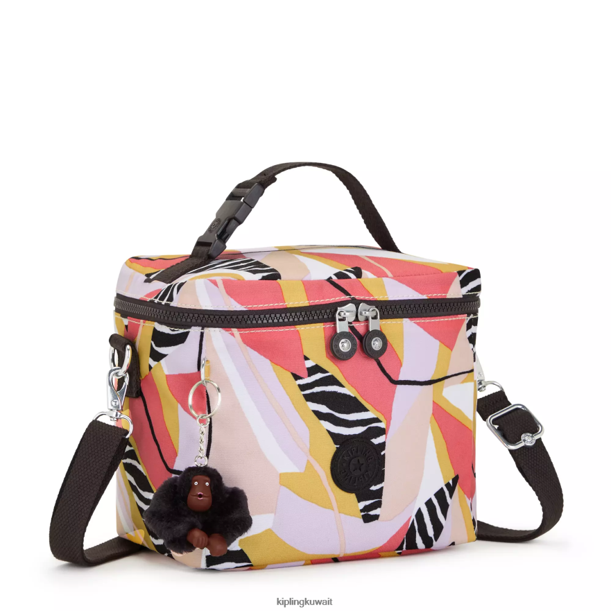 Kipling حقيبة غداء مطبوعة غراهام نحيف إجازة مجردة ZR2RH624 أكياس الغداء