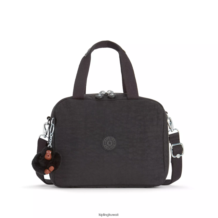 Kipling حقيبة غداء ميو نحيف أسود قاتم ZR2RH630 أكياس الغداء