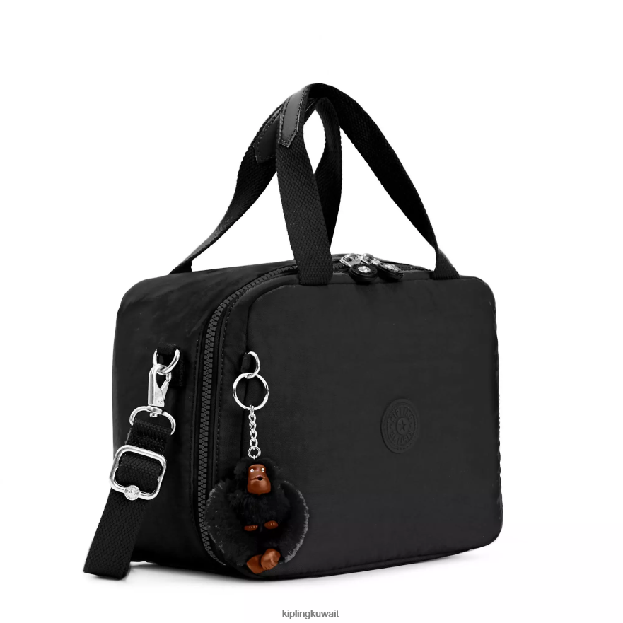Kipling حقيبة غداء ميو نحيف أسود قاتم ZR2RH630 أكياس الغداء