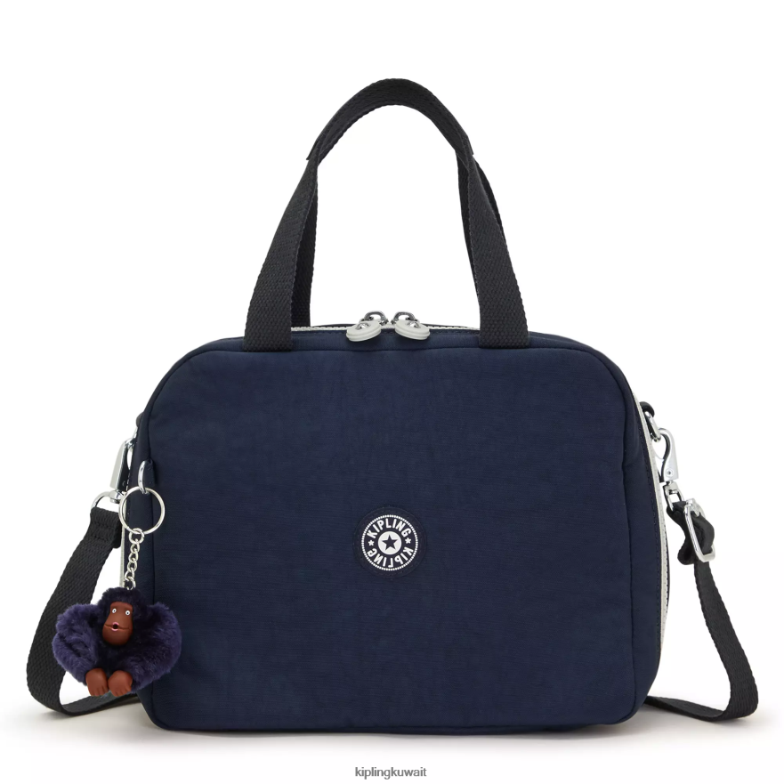 Kipling حقيبة غداء ميو نحيف أزرق رمادي حقيقي ZR2RH631 أكياس الغداء