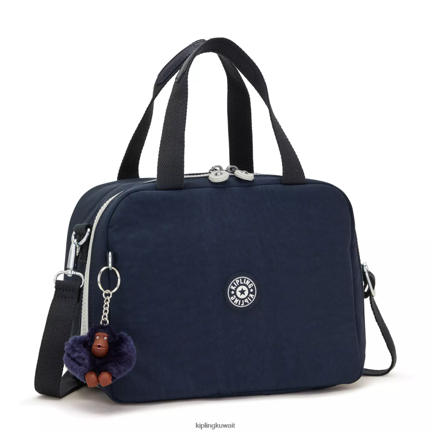 Kipling حقيبة غداء ميو نحيف أزرق رمادي حقيقي ZR2RH631 أكياس الغداء