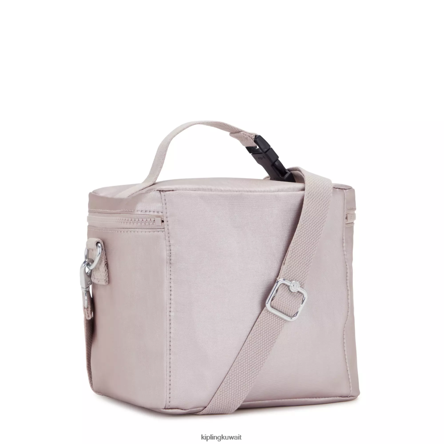 Kipling حقيبة غداء غراهام ميتاليك نحيف وردة معدنية ZR2RH649 أكياس الغداء