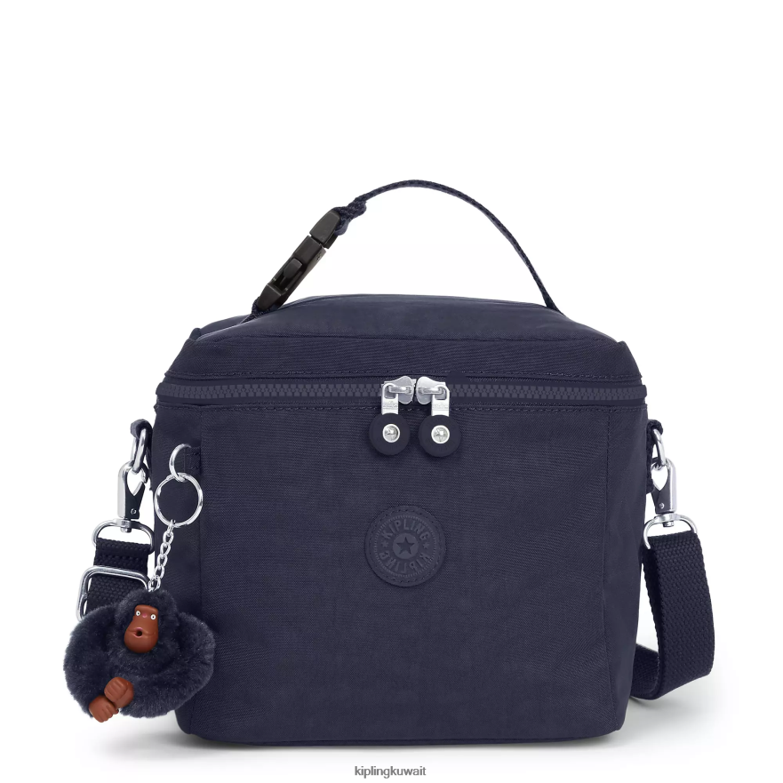 Kipling حقيبة غداء غراهام نحيف نغمة زرقاء حقيقية ZR2RH651 أكياس الغداء