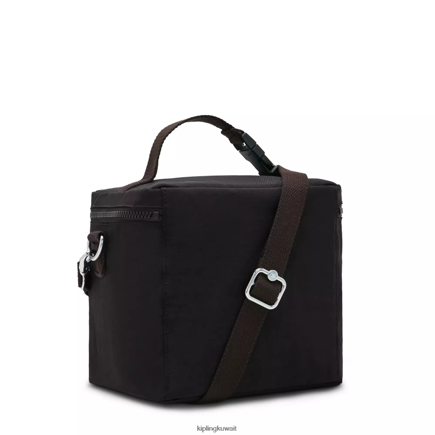 Kipling حقيبة غداء غراهام نحيف أسود قاتم ZR2RH652 أكياس الغداء