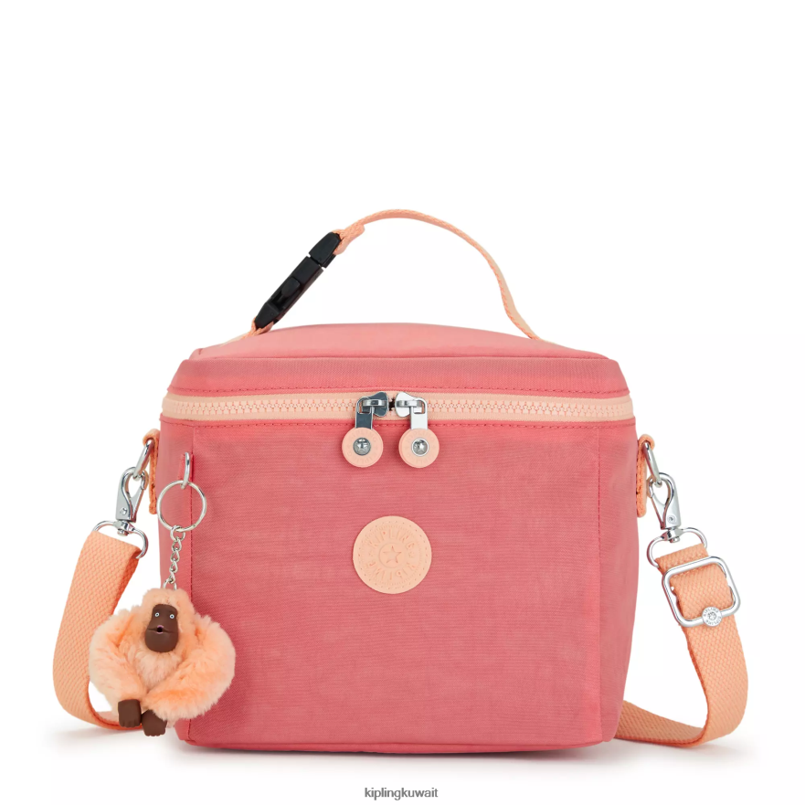 Kipling حقيبة غداء غراهام نحيف الفرح الوردي ZR2RH653 أكياس الغداء