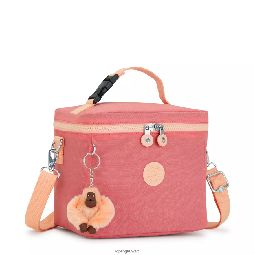 Kipling حقيبة غداء غراهام نحيف الفرح الوردي ZR2RH653 أكياس الغداء