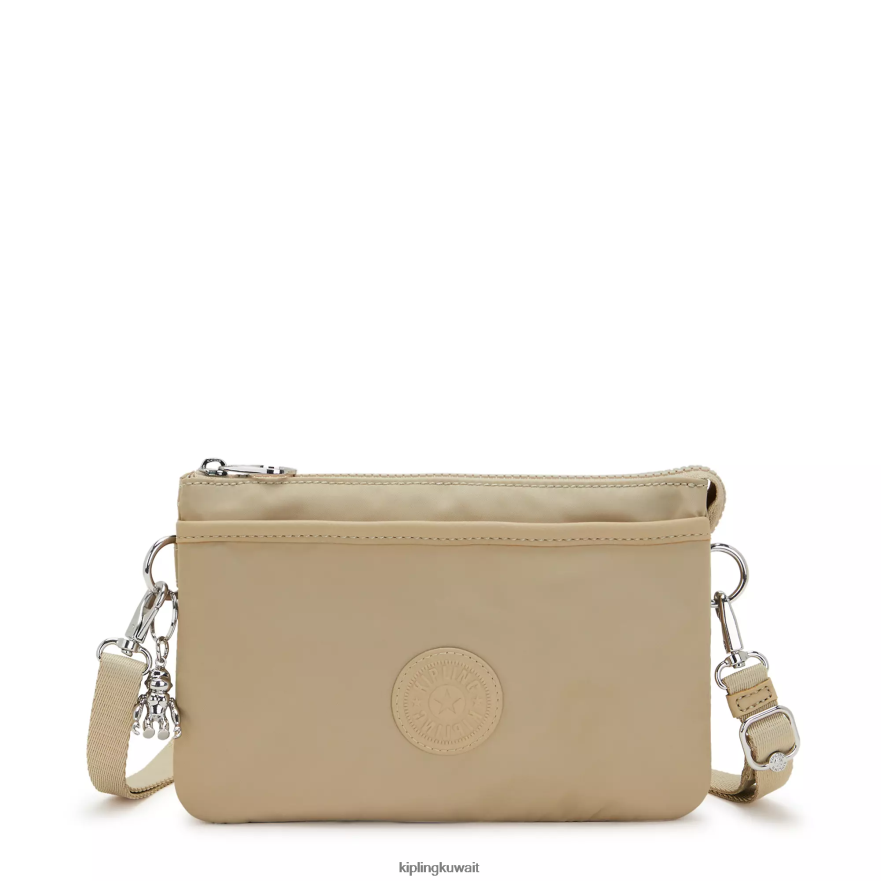 Kipling حقيبة كروس ريرى نحيف البيج الطبيعي ZR2RH66 حقائب كروسبودي
