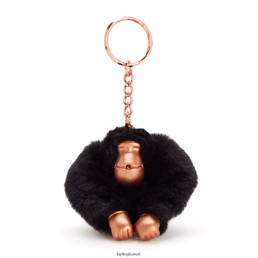 Kipling سفين قرد صغير كيشاين نحيف مسمار أسود فاخر ZR2RH669 سلاسل المفاتيح