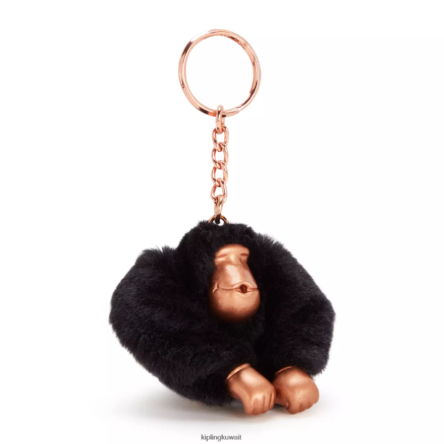 Kipling سفين قرد صغير كيشاين نحيف مسمار أسود فاخر ZR2RH669 سلاسل المفاتيح