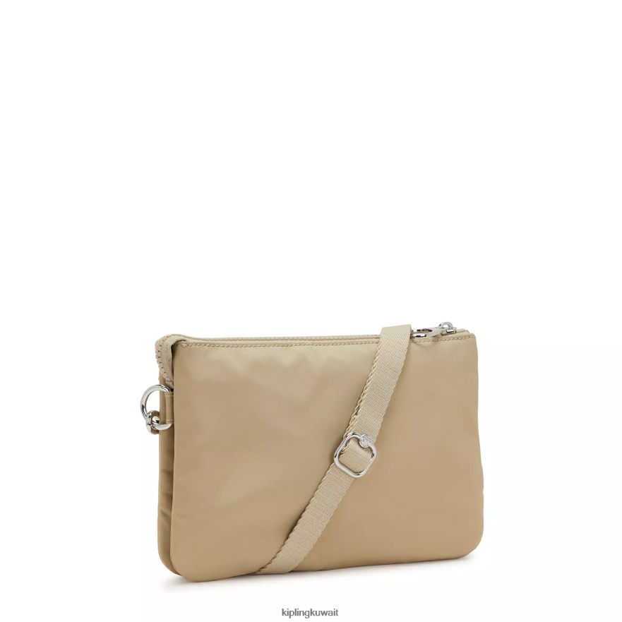 Kipling حقيبة كروس ريرى نحيف البيج الطبيعي ZR2RH66 حقائب كروسبودي