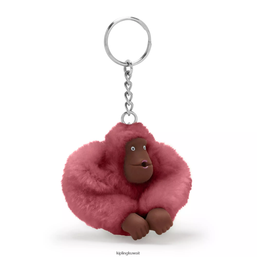 Kipling سفين قرد المفاتيح نحيف وردي حلو ZR2RH696 سلاسل المفاتيح