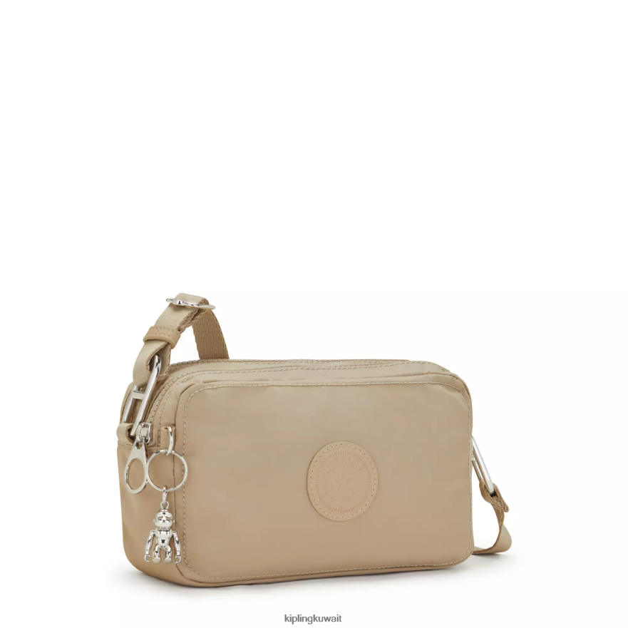 Kipling حقيبة كروس ميلدا نحيف البيج الطبيعي ZR2RH69 حقائب كروسبودي