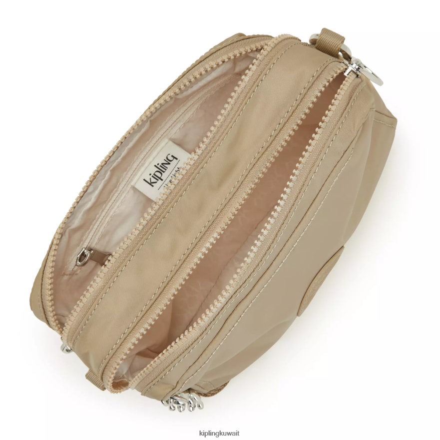 Kipling حقيبة كروس ميلدا نحيف البيج الطبيعي ZR2RH69 حقائب كروسبودي