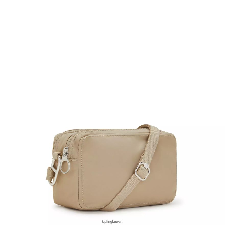 Kipling حقيبة كروس ميلدا نحيف البيج الطبيعي ZR2RH69 حقائب كروسبودي