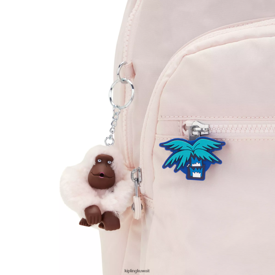 Kipling ساحبات سحاب نحيف راكب أمواج النخيل ZR2RH715 سلاسل المفاتيح