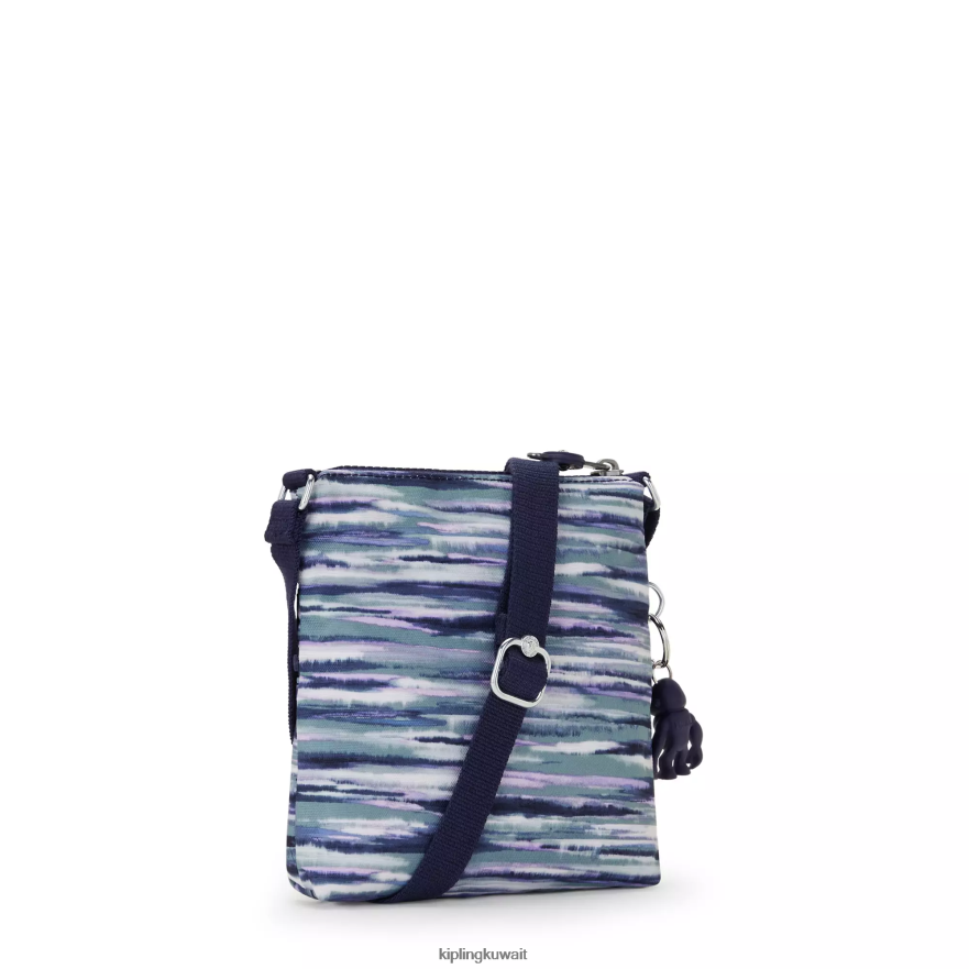 Kipling حقيبة صغيرة مطبوعة صغيرة ألفار نحيف خطوط الفرشاة ZR2RH71 أكياس صغيرة