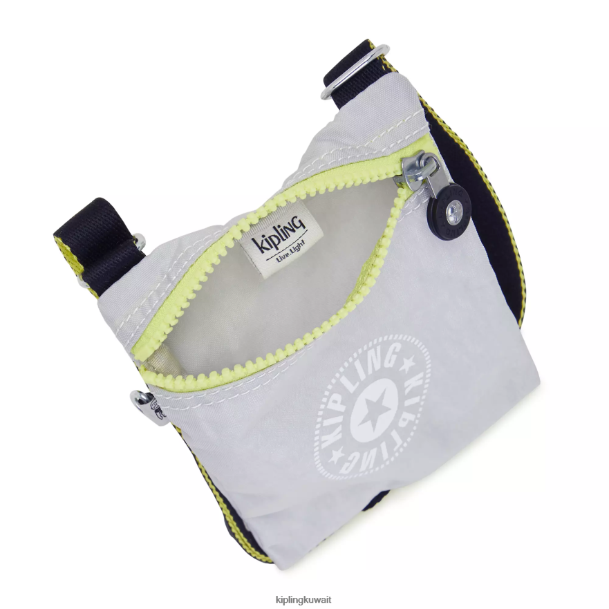 Kipling عافية لايت حقيبة كروس صغيرة نحيف رمادي الهواء ZR2RH80 حقائب كروسبودي