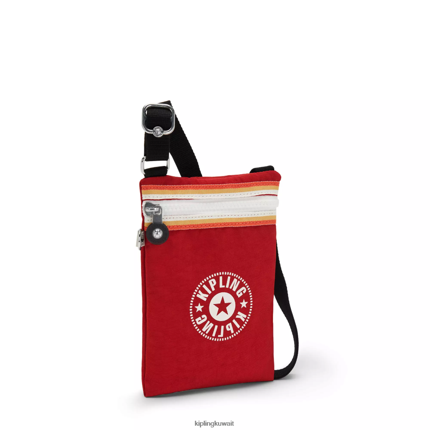 Kipling عافية لايت حقيبة كروس صغيرة نحيف أحمر شفتين ZR2RH82 حقائب كروسبودي