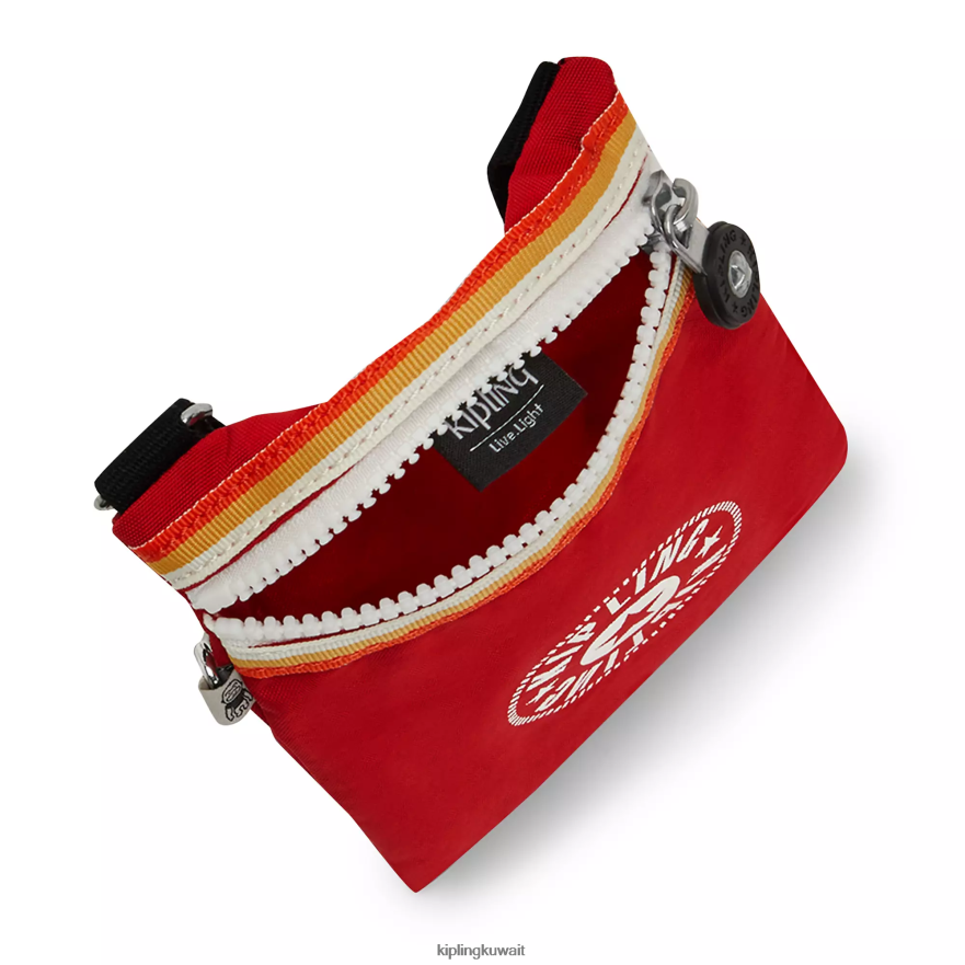 Kipling عافية لايت حقيبة كروس صغيرة نحيف أحمر شفتين ZR2RH82 حقائب كروسبودي